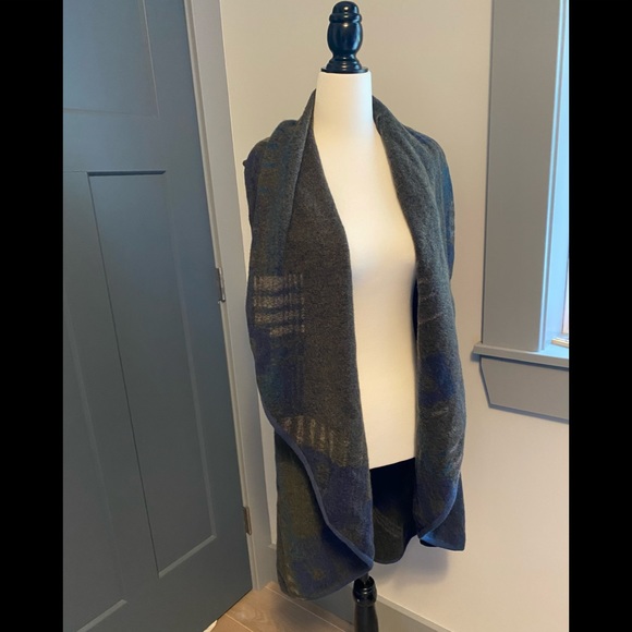 NWOT Nic + Zoe Plush Jacquard sweater vest wool - Picture 5 of 11